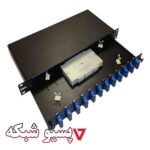 پچ پنل فیبر نوری 12 پورت داپلکس SC (سارا)