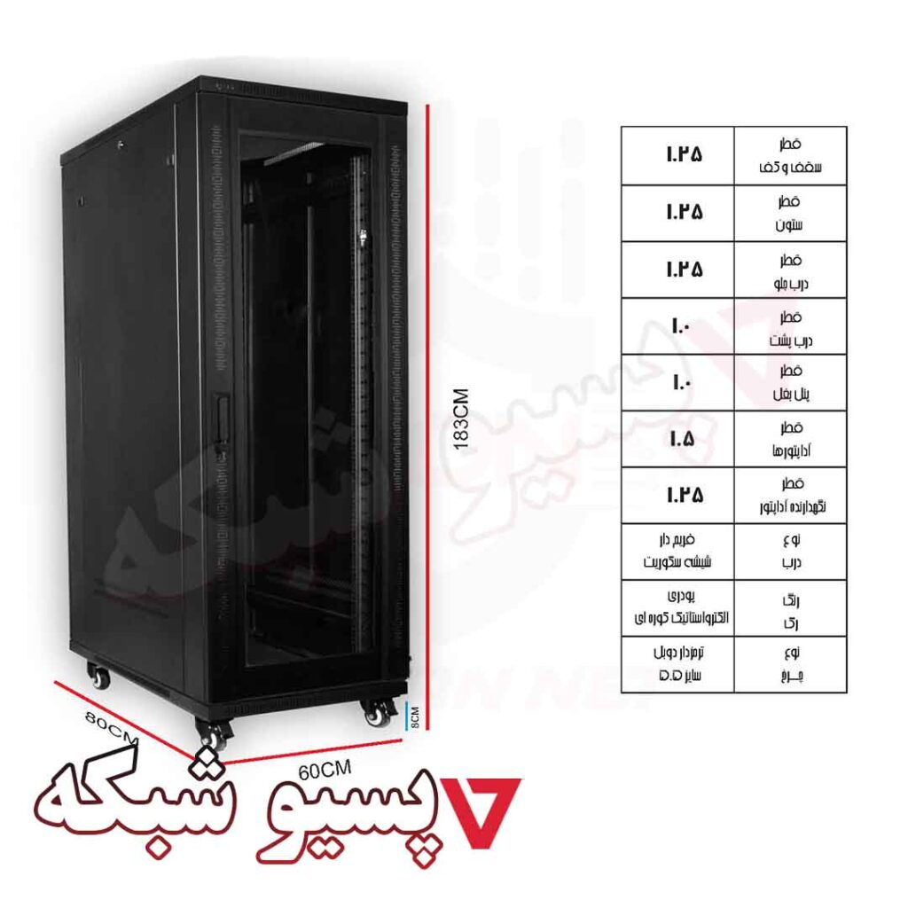 رک ایستاده Lgonet الگونت 37 یونیت عمق 80